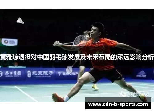 黄雅琼退役对中国羽毛球发展及未来布局的深远影响分析